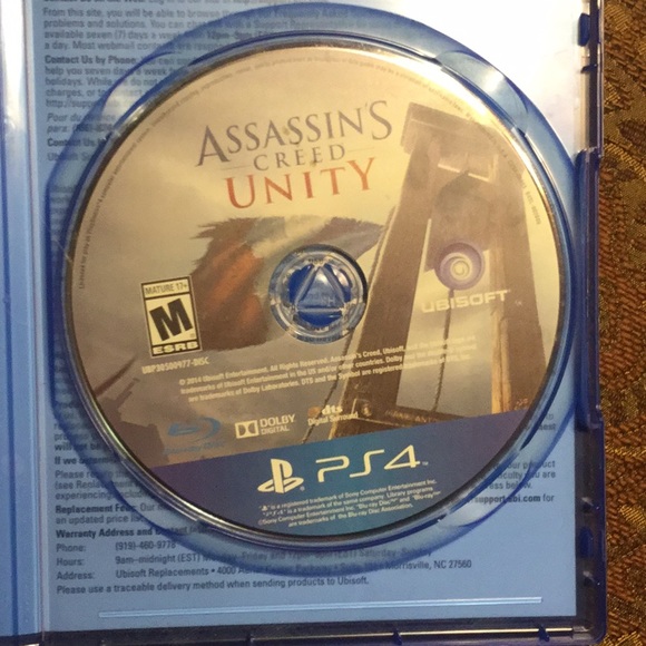 🎈3/$15 Assassin’s creed unity limited edition PS4 - Picture 3 of 5